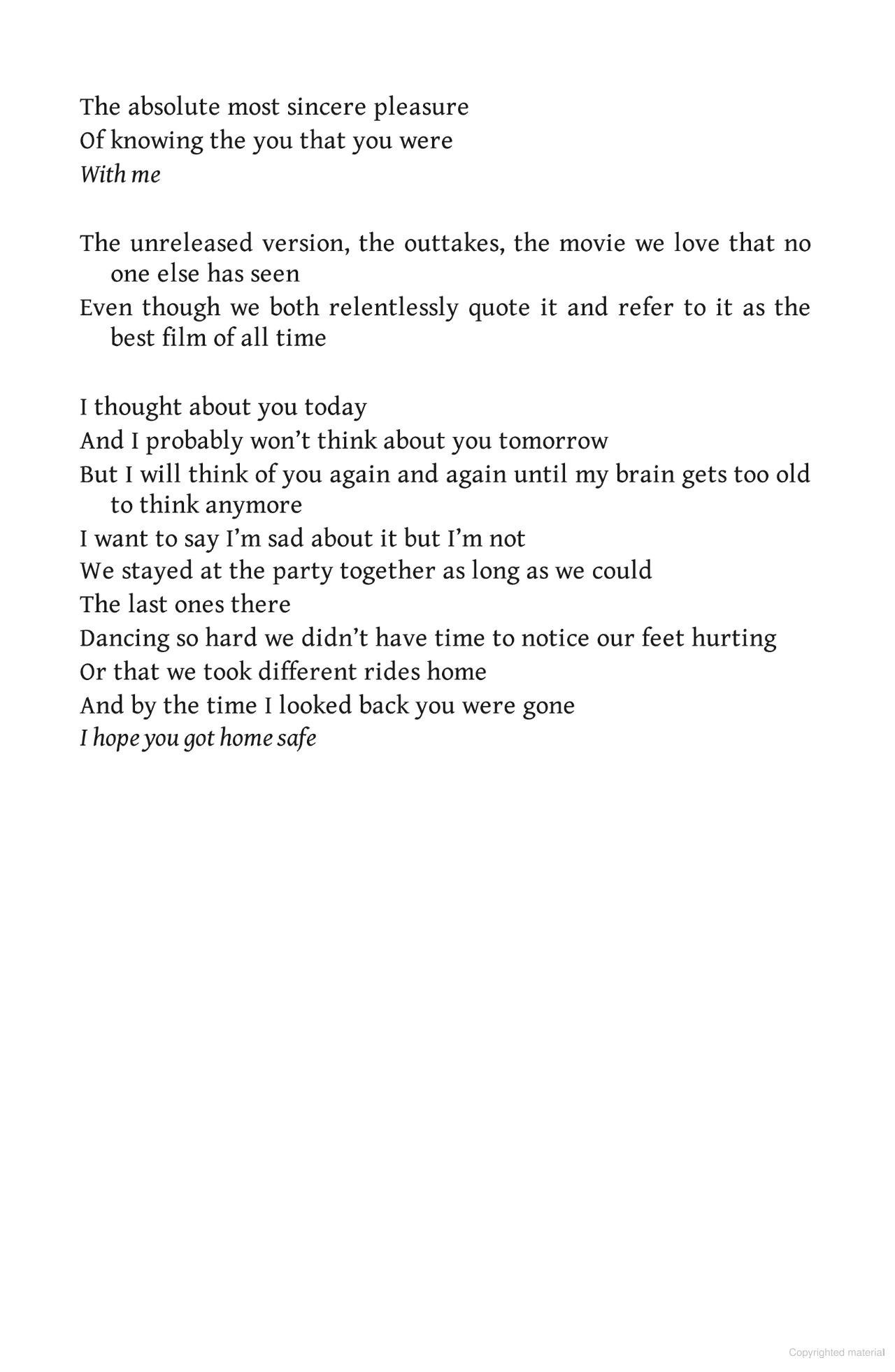 Sách ngoại văn: I Hope You Remember - Poems On Loving, Longing, And Living (Hardback)