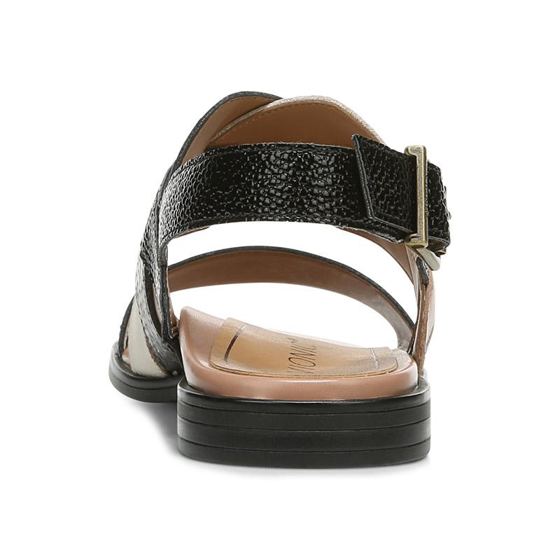 Giày Sandal Nữ VIONIC Kendra Ray Snk Lthr BLACK BROWN