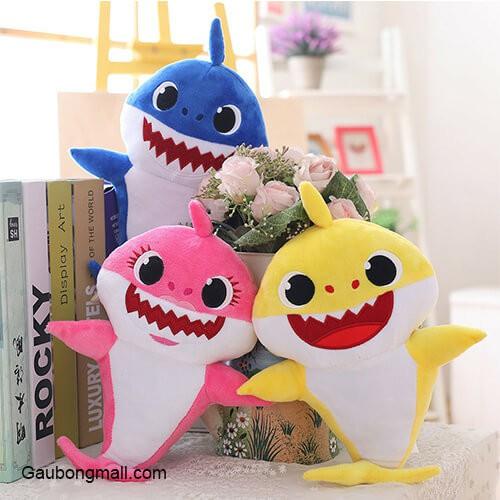 Cá mập baby shark dài phát nhạc + Nháy đèn