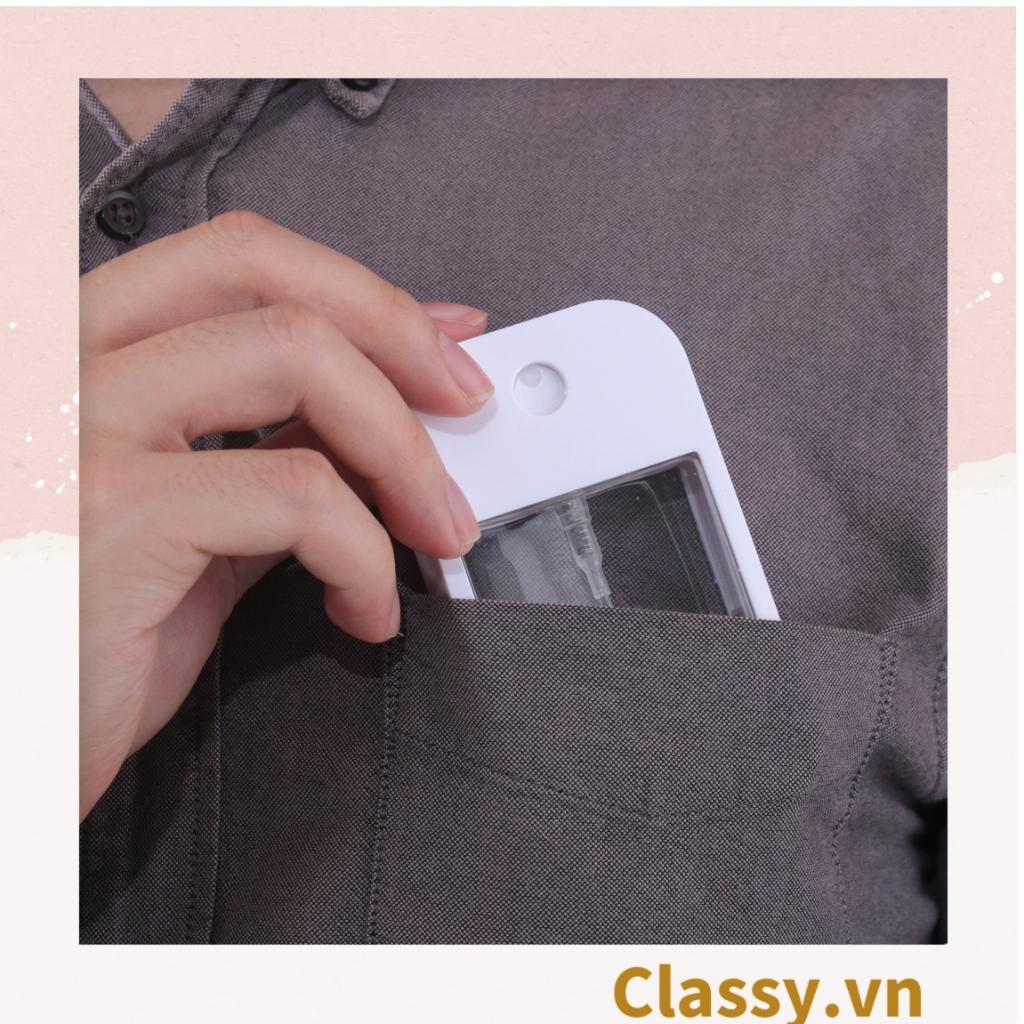 Bình xịt dạng phun sương  Classy 45ml, dùng để chiết mỹ phẩm tiện lợi mang theo bên người PK1255