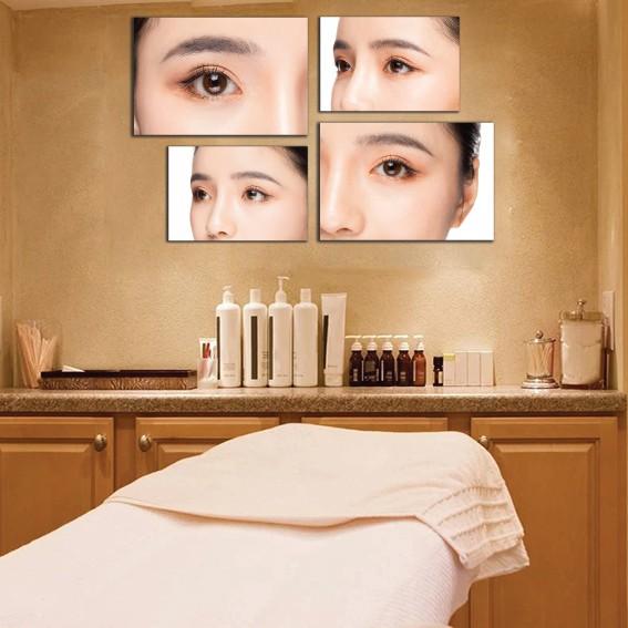 Tranh spa trang trí tiệm nối mi, dán mí, phun xăm thẩm mỹ