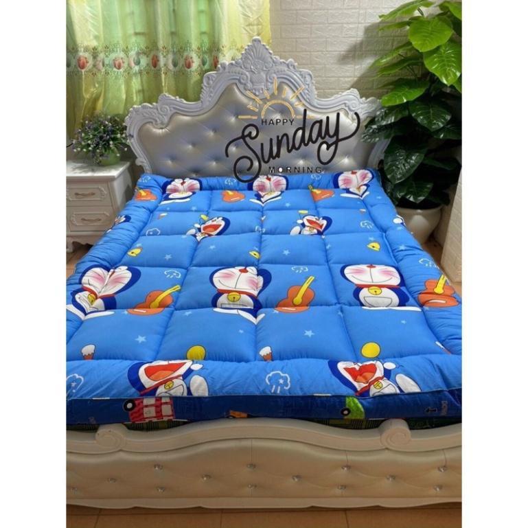 Topper tấm làm mềm đệm cotton,topper xuất nhật trải sàn cao cấp độ dày 8cm