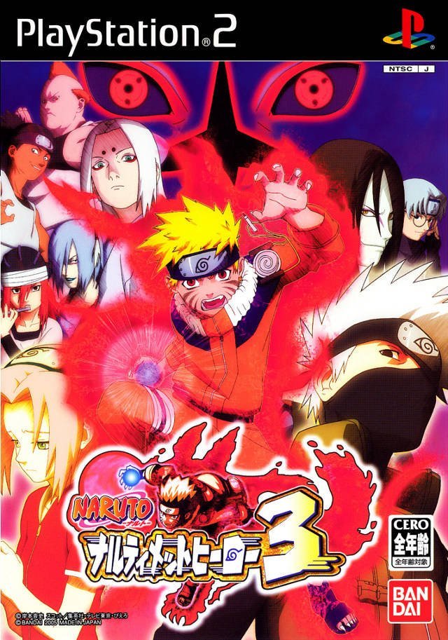 [HCM]Game PS2 naruto 3