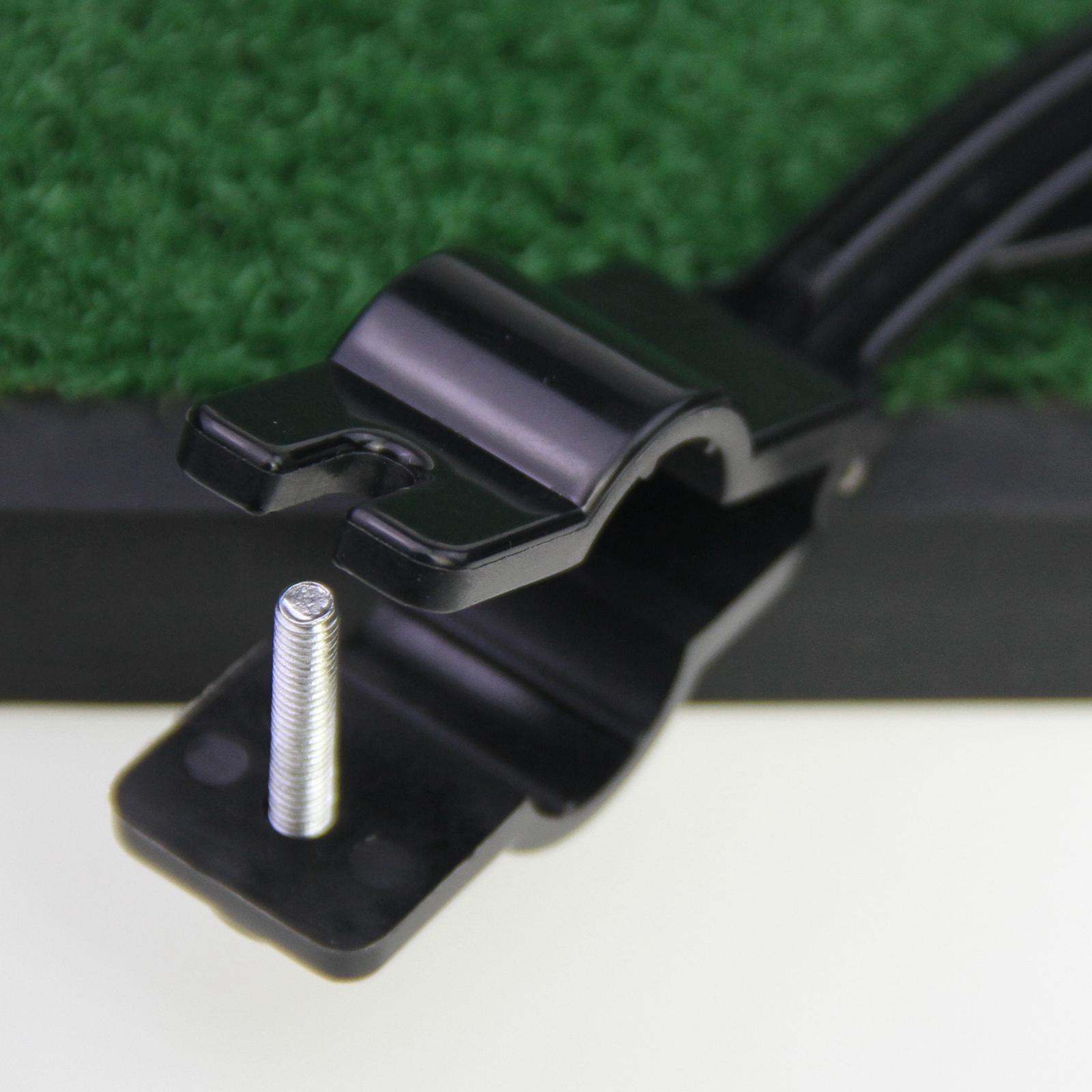 Durable Rubber Golf Swing Trainer Rubber Golf Swing Guide Training Aid Posture Grip Alignment Corrector Learning Tool