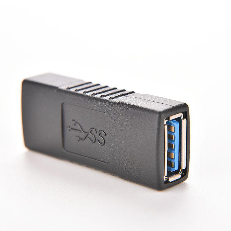 USB 3.0 Female to Female Connector Adapter Coupler Gender Changer Hub Useful