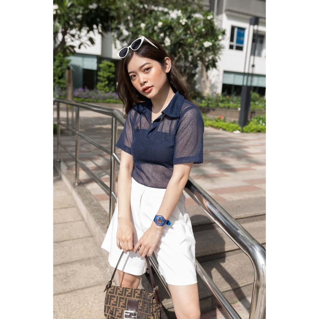 Áo Polo Xuyên Thấu