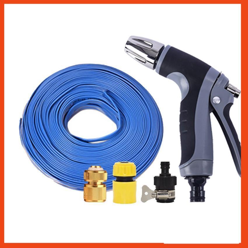 Bộ dây và vòi xịt rửa xe tưới cây tăng áp 7-10M 206817