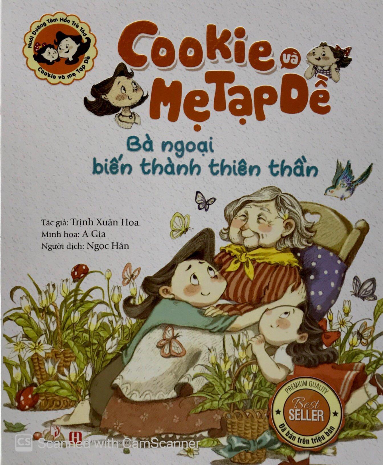 Sách Cookie Và Mẹ Tạp Dề - Bà Ngoại Biến Thành Thiên Thần