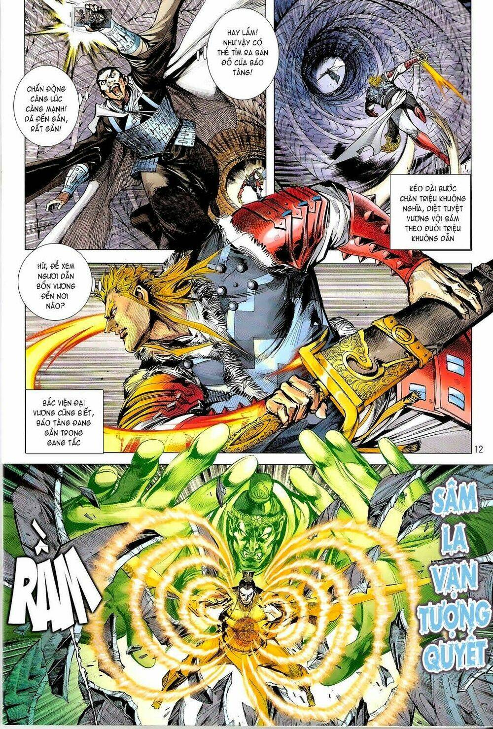 thiết tướng tung hoành (cựu tác) chapter 71 12