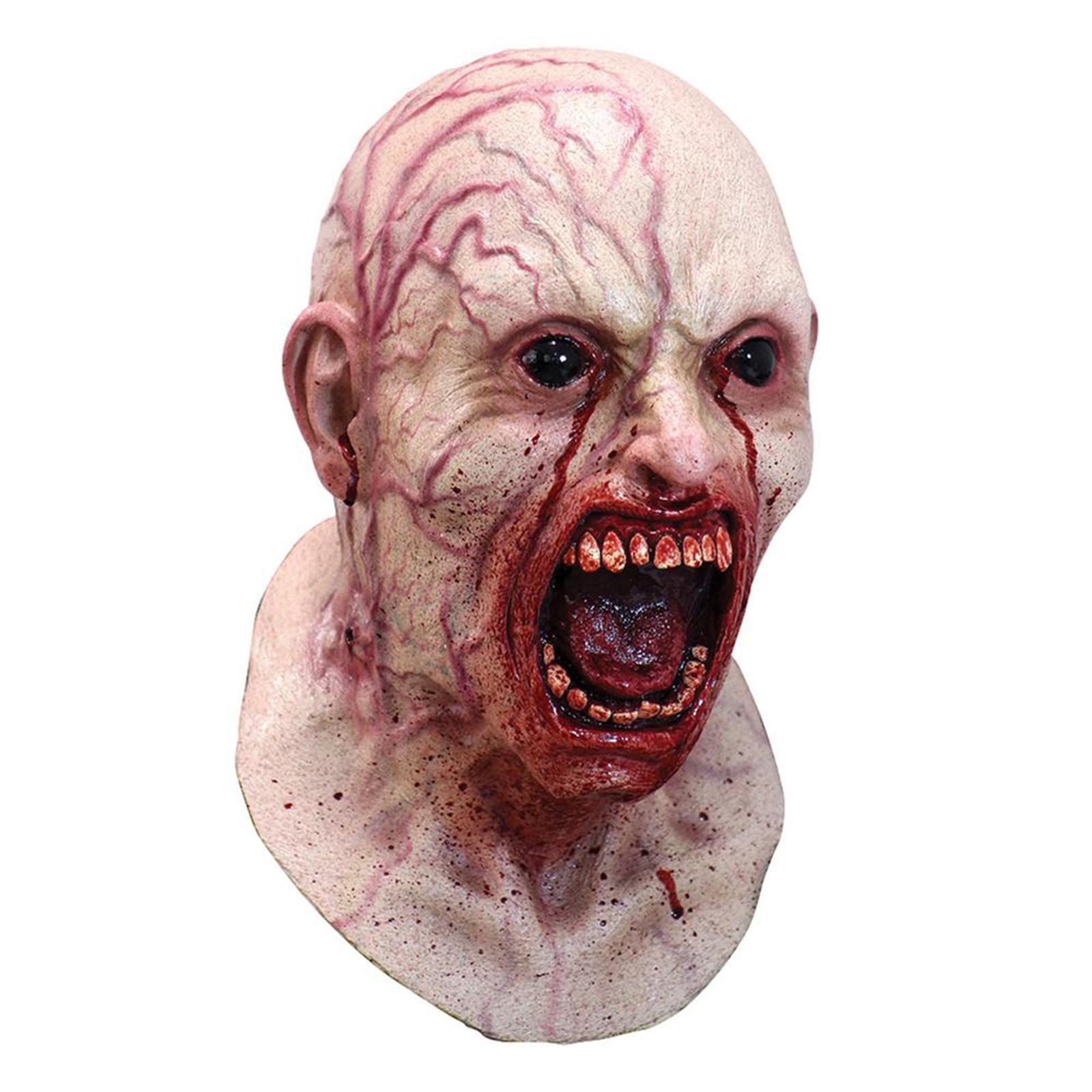 Halloween Mask Creepy Evil Adults Cosplay for Fancy Dress Costume Masquerade