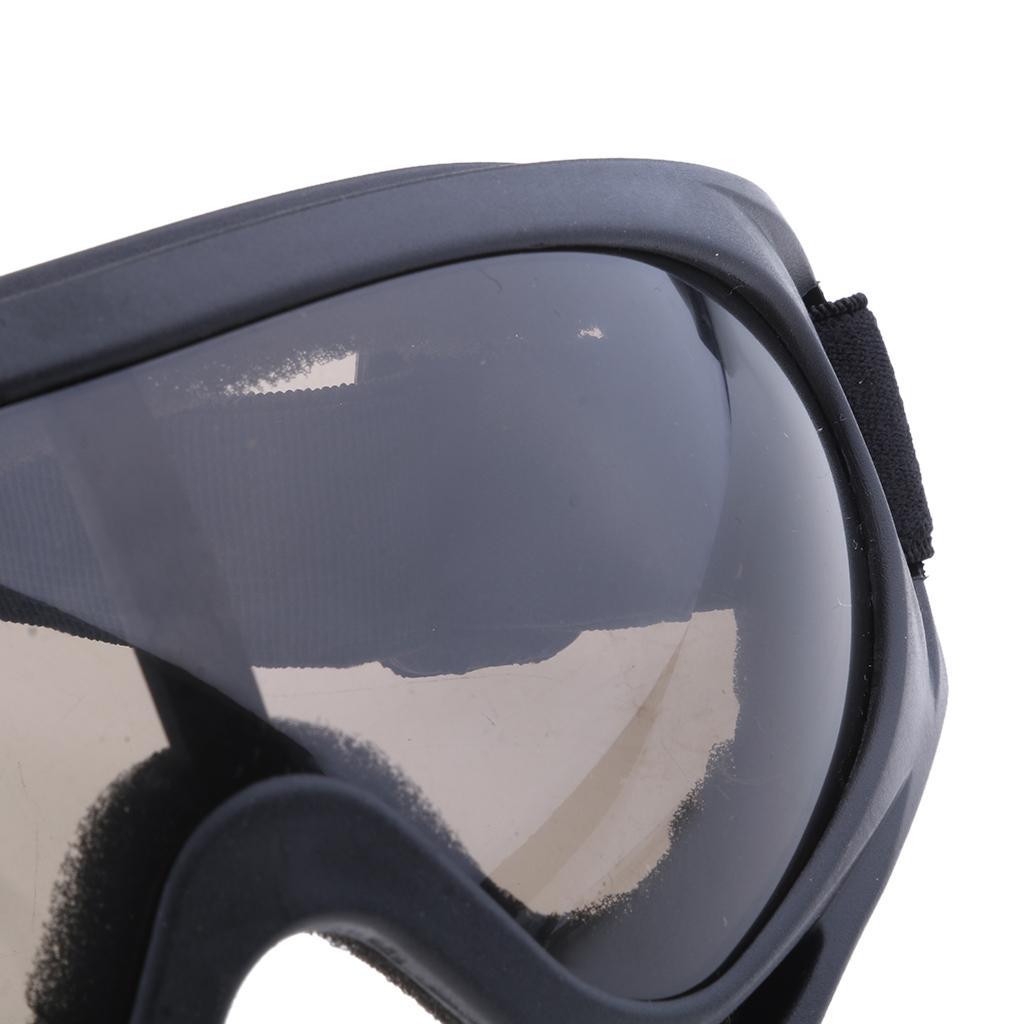 2x Motorcycle Bike ATV Dust Goggles Motocross Racing Road Eyewear Adults