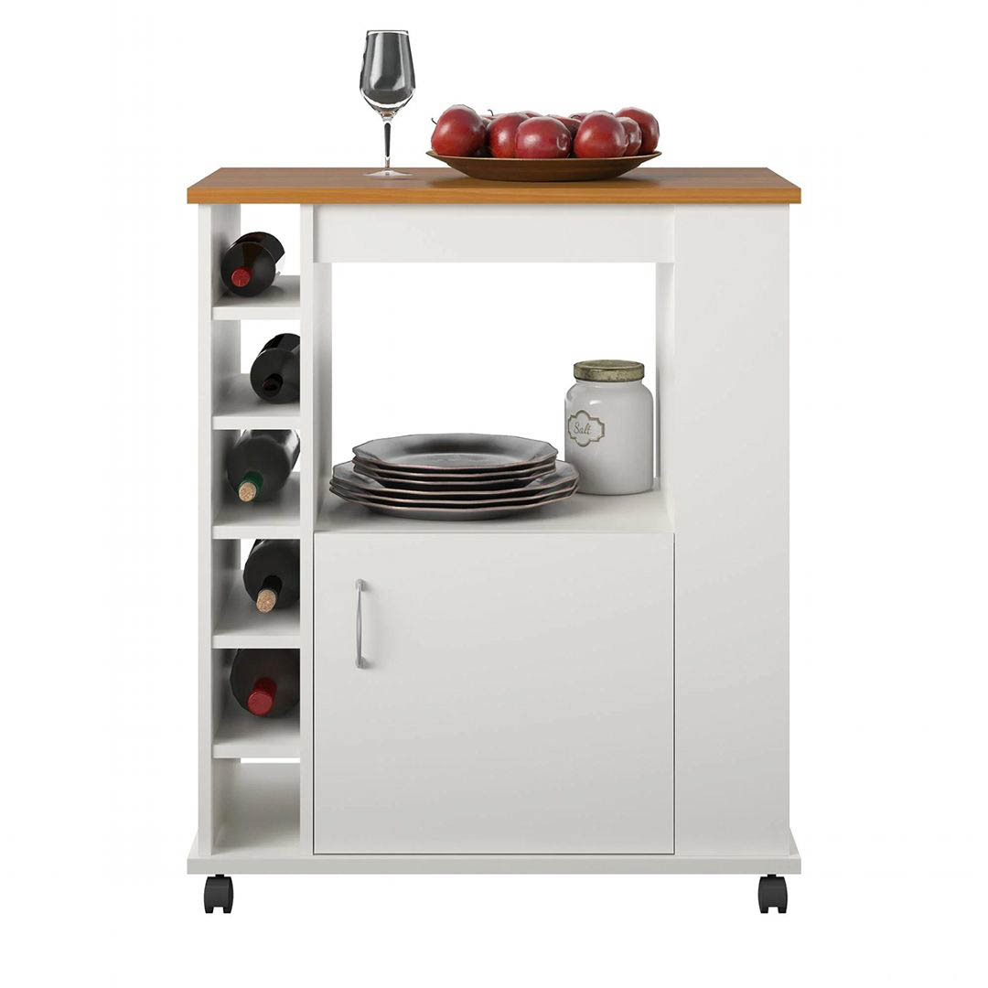 Tủ nhà bếp gia đình bằng gỗ công nghiệp MDF phủ melamine SMLIFE Dharmadam