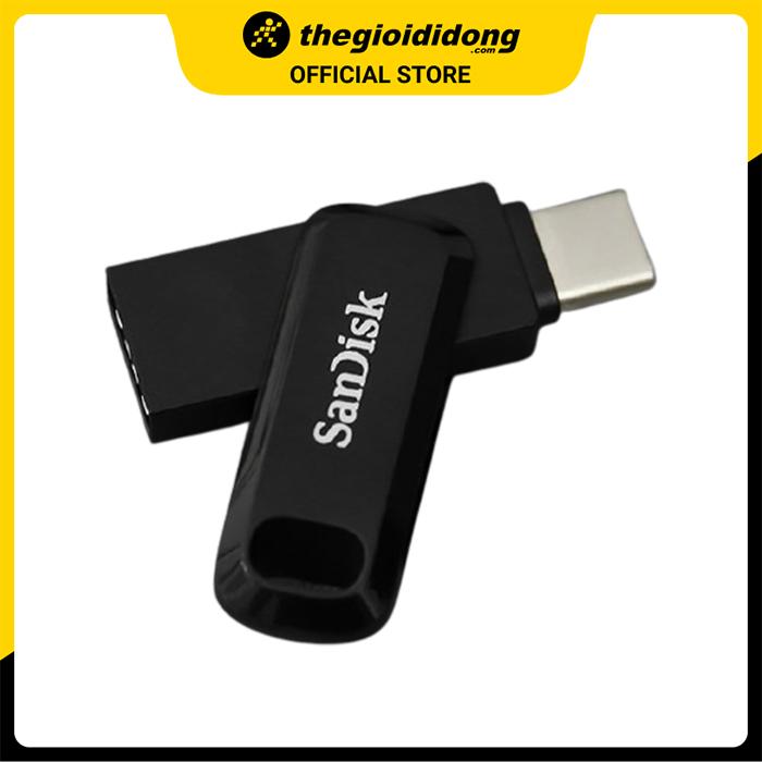 USB OTG 3.1 64GB Type C Sandisk SDDDC3 Đen - Hàng chính hãng - Hàng chính hãng