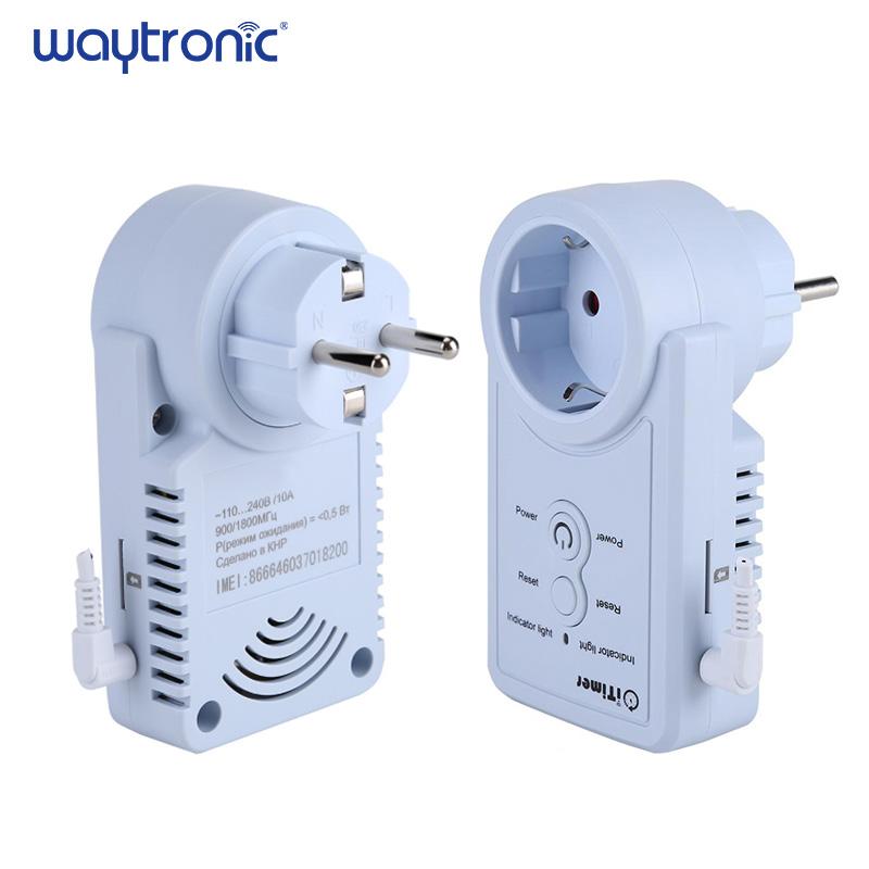 Tiếng Anh SMS kiểm soát SMS thông minh GSM Power Plug Ổ cắm ổ cắm với điều khiển thời gian cảm biến nhiệt độ