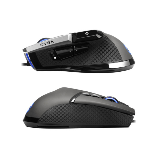 EVGA X17 Gaming Mouse – Wired – Grey – Customizable – 16,000 DPI – 5 Profiles – 10 Buttons – Ergonomic _ HÀNG CHÍNH HÃNG