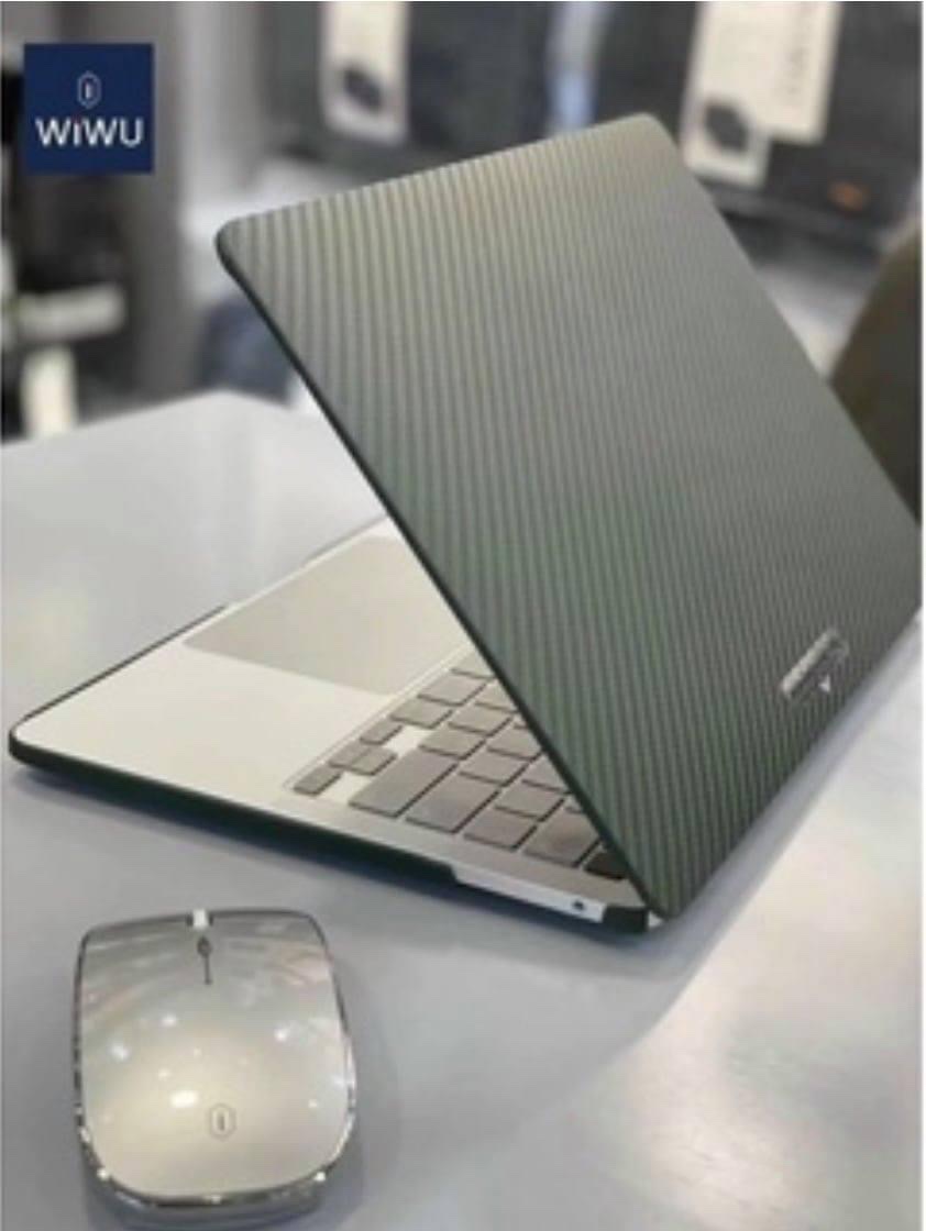 Ốp Cacbon Wiwu Ikalvar Dành Cho Macbook Air / Pro 13.3 inch 2020 / 2021 / Macbook M1, Ốp Vân Carbon Siêu Mỏng Chống Sốc - Hàng Chính Hãng