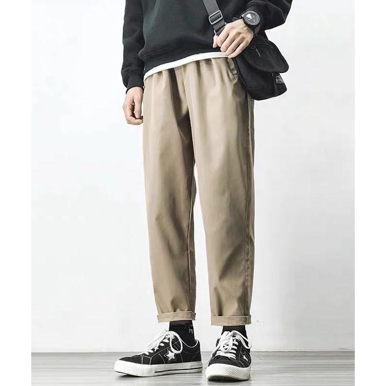 Quần Nam Kaki Basic Dáng Baggy Trơn Màu Phong Cách Trẻ Trung Thời Trang Zenko QUAN NAM 1000060