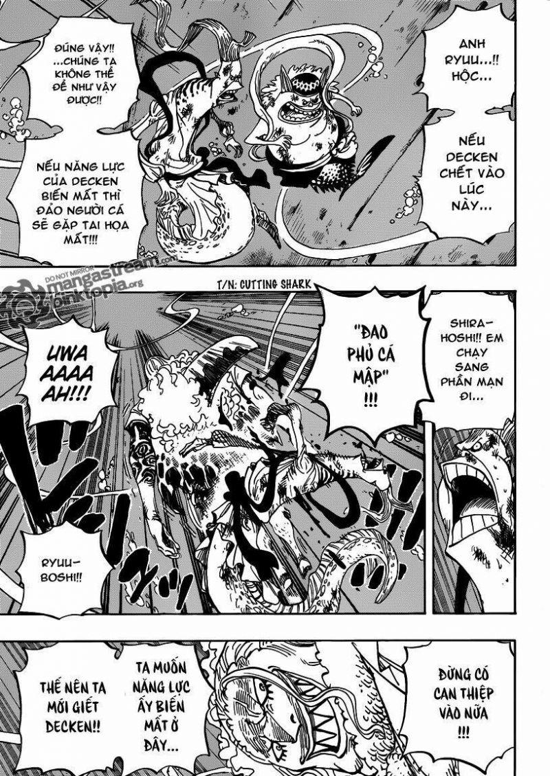 đảo hải tặc - one piece chapter 640 14