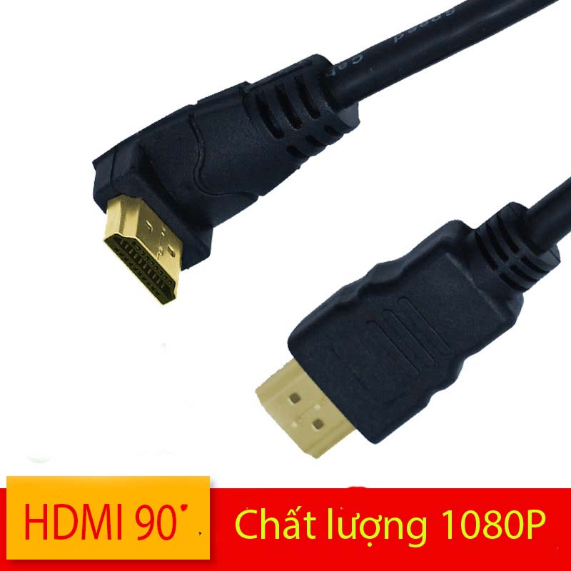 Cáp HDMI bẻ góc 90 độ chất lượng HD 1080P Tivi smart D774