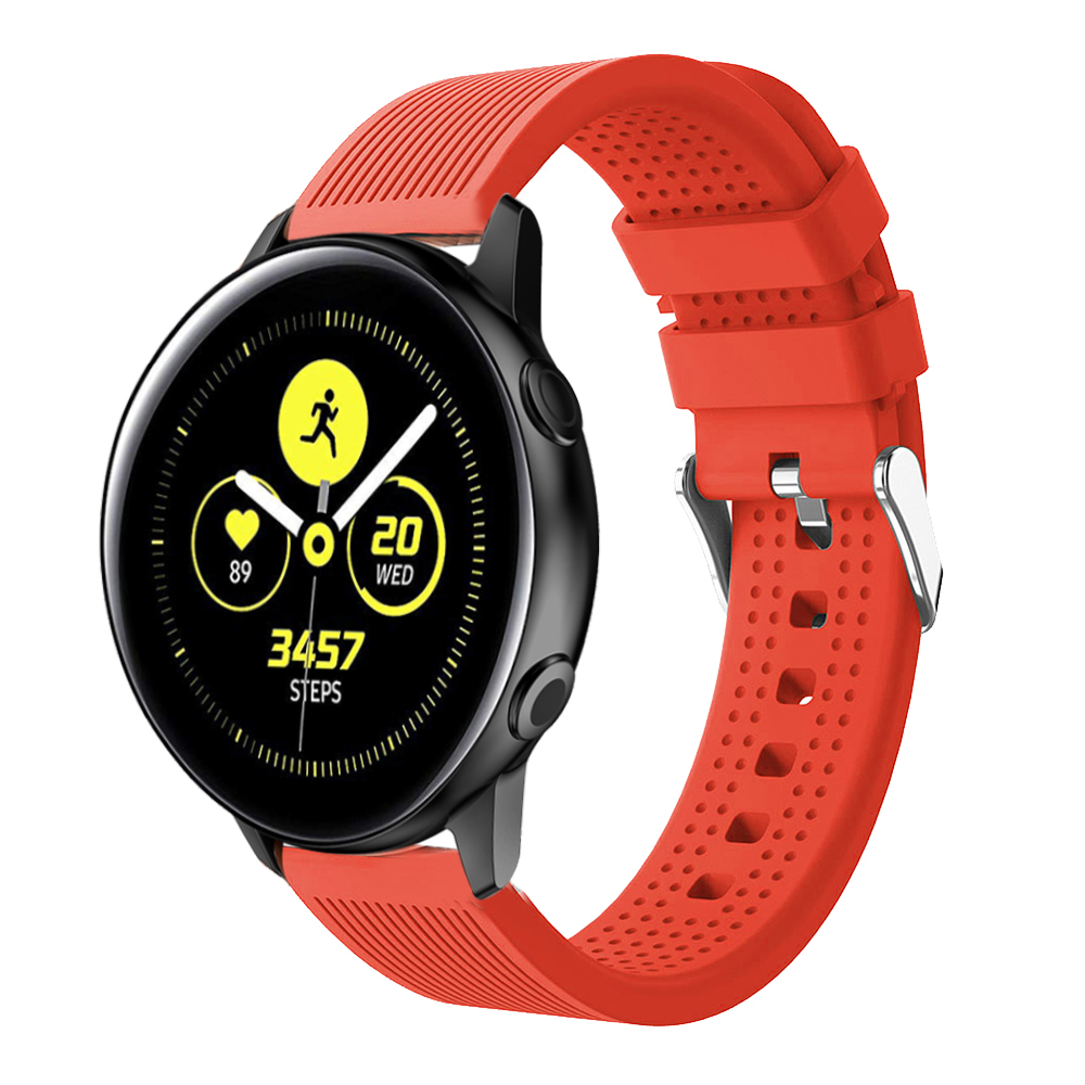 Dây Cao Su Colour 3 Size 20mm cho Galaxy Watch Active 1, Galaxy Watch Active 2, Galaxy Watch 42, Huawei Watch 2, Ticwatch, Amazfit, Garmin