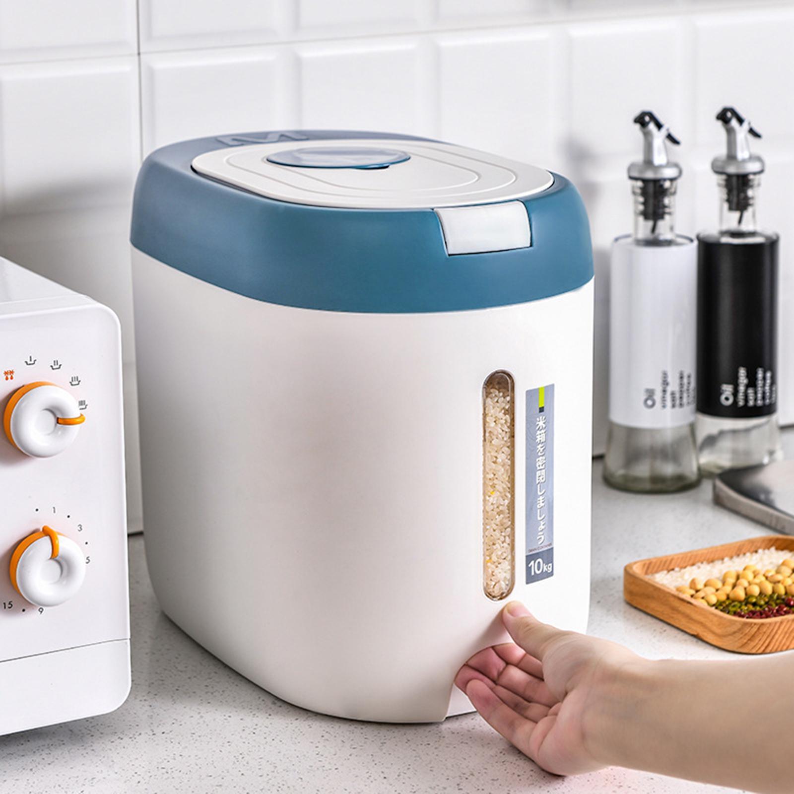 2 Pieces Insect Proof Rice Bucket for Home, Container From