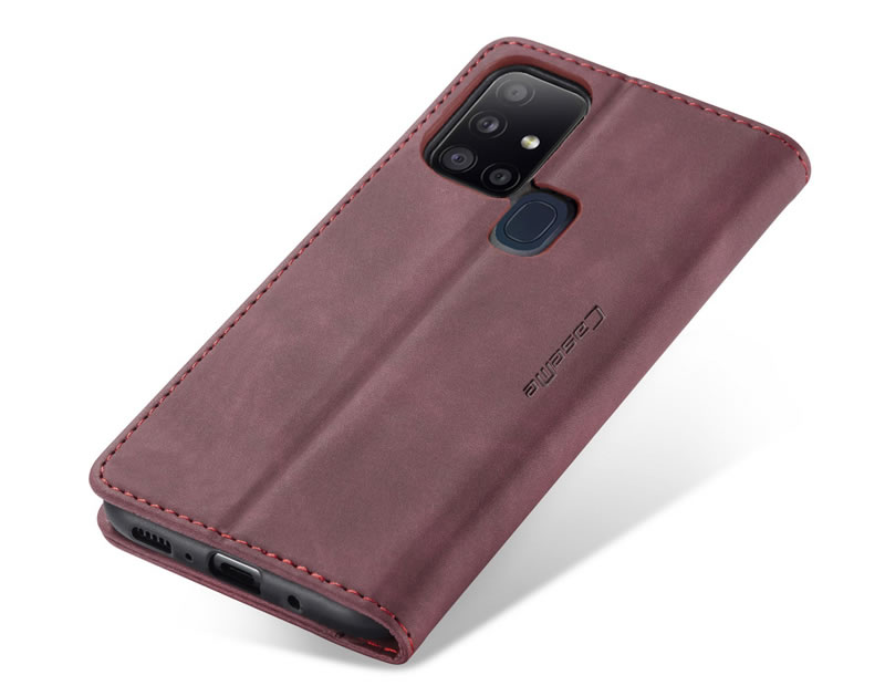 Bao da cao cấp dành cho Samsung A21s dạng ví chính hãng Caseme - Hàng Nhập Khẩu