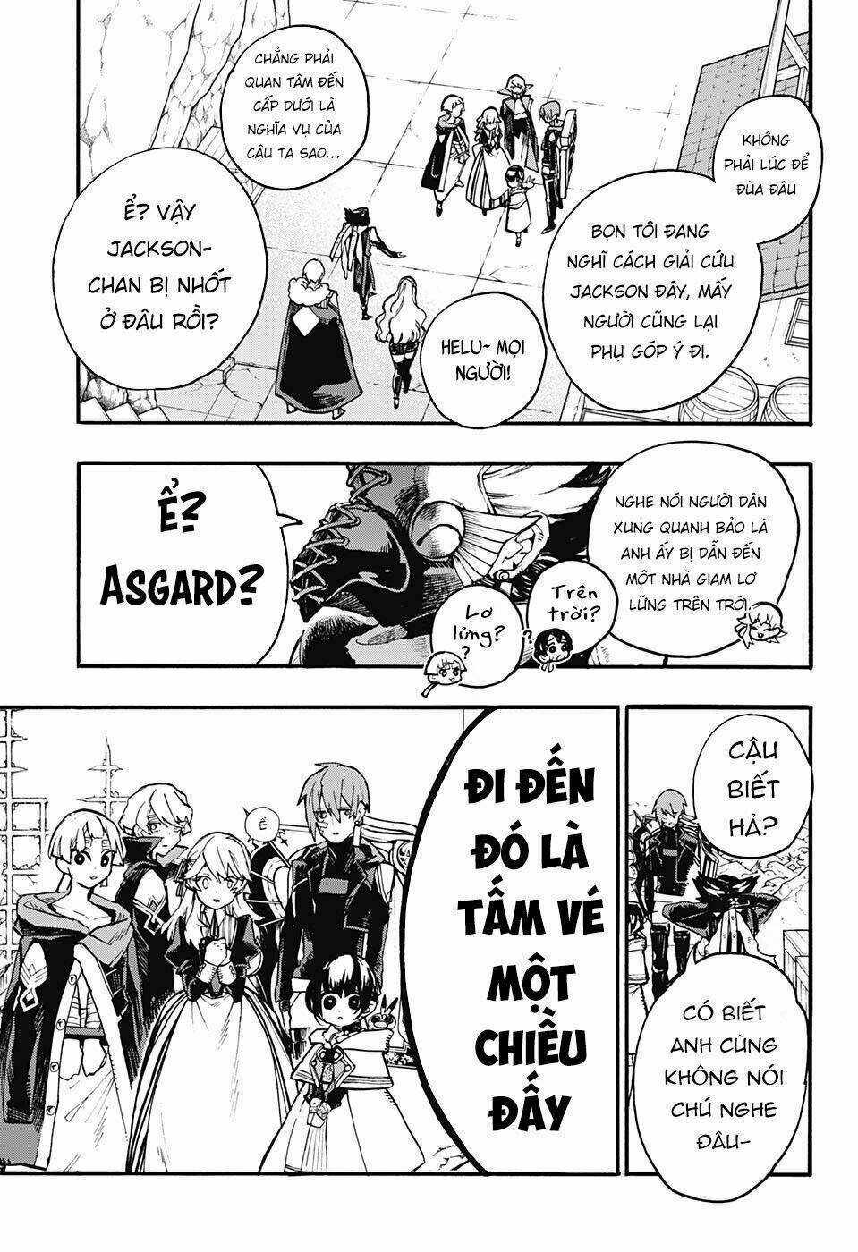 những bức họa quái dị của phù thủy chapter 19 15