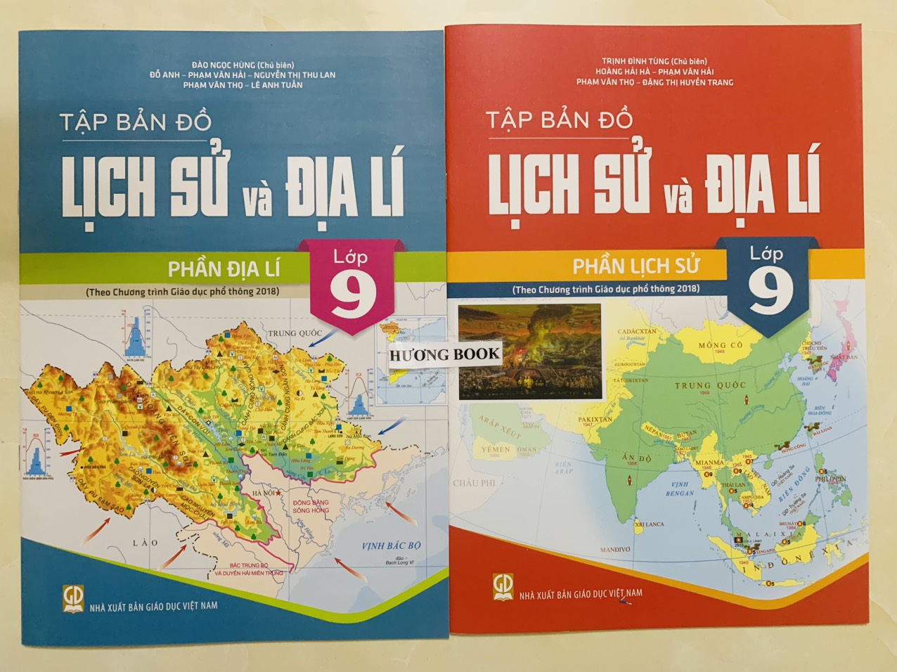 Sách - Tập bản đồ lịch sử và địa lí lớp 9 - phần Địa lí 9 (theo chương trình GDPT mới)