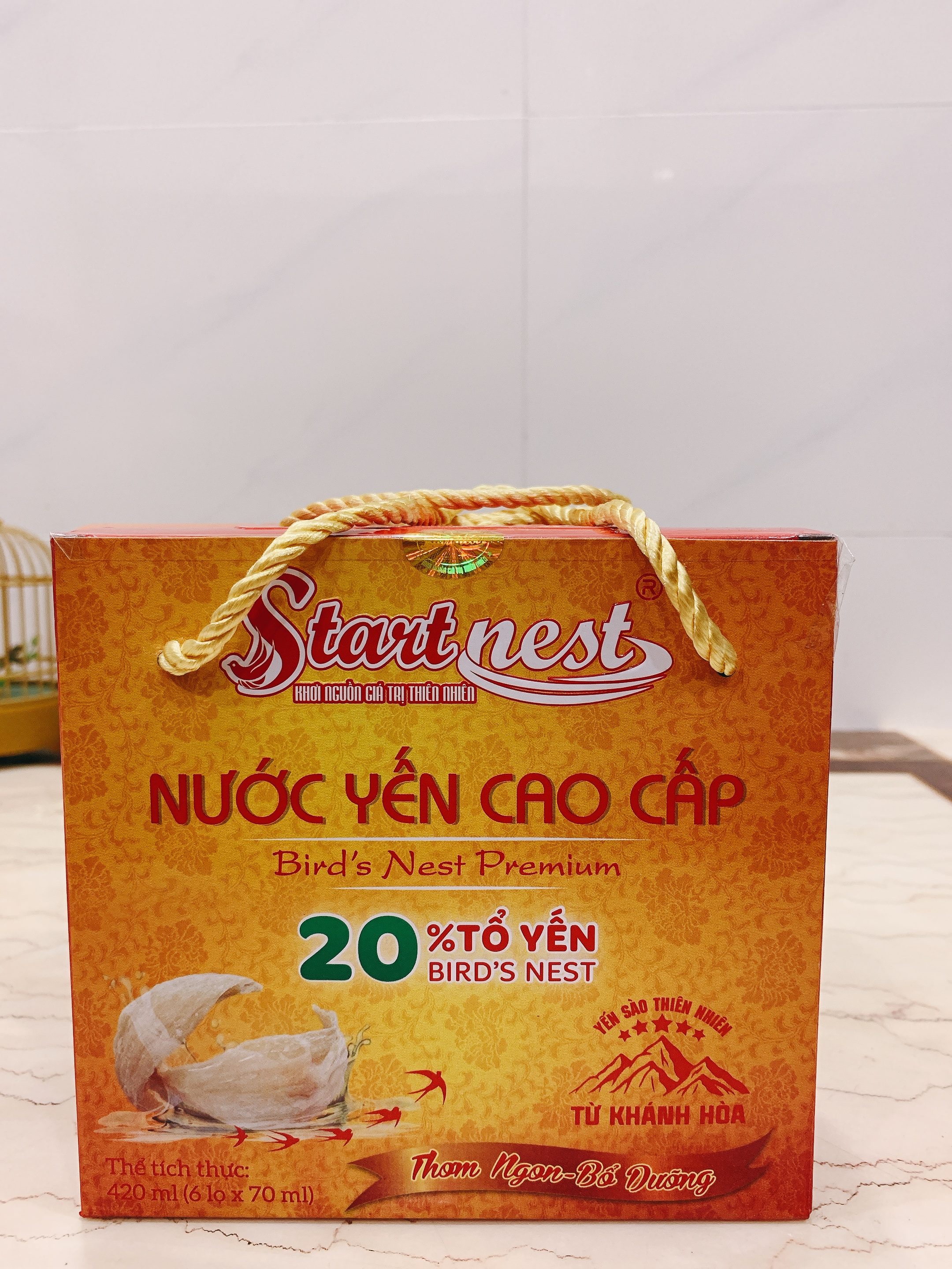 Nước yến cao cấp 20% yến START NEST