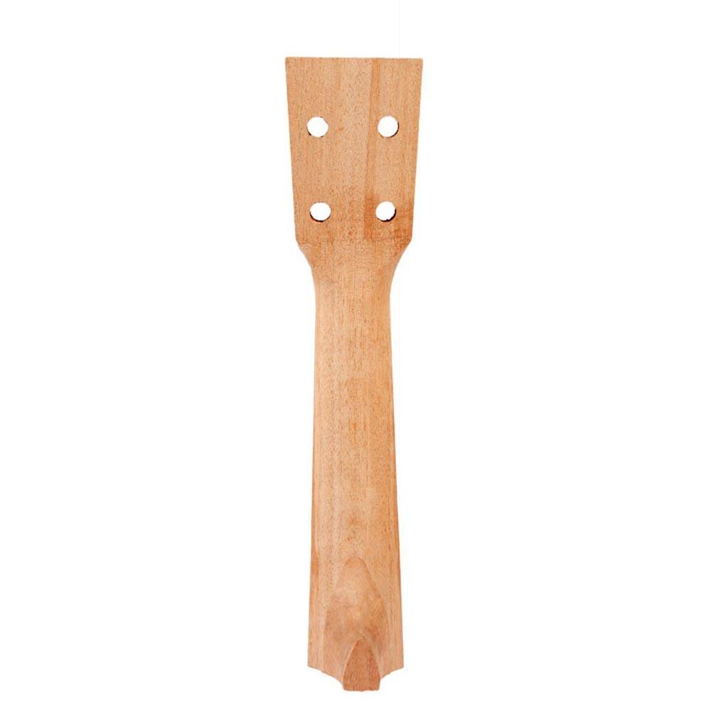 DIY Ukulele Neck Unfinished for 21inch Soprano Ukulele Hawaii Guitar Parts
