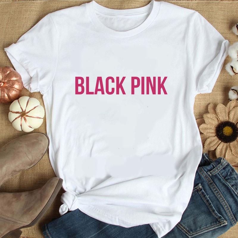 Áo phông in Logo BlackPink Áo thun kpop BlackPink nam và nữ