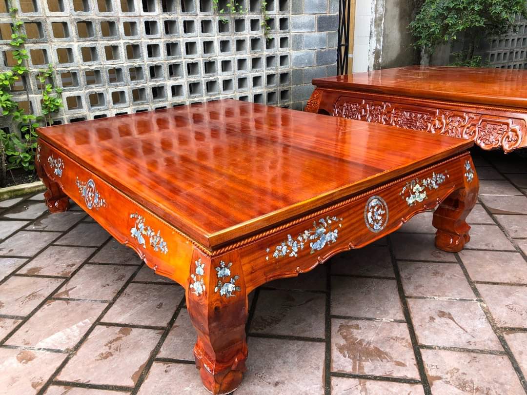 Phảng lục gỗ xoan đào 2m x2m 2
