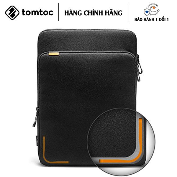 Túi Xách Chống Sốc Tomtoc Cao Cấp Protection Premium Cho Macbook Air/Pro 13″, cho Macbook Pro16” Black chống bụi bẩn và kháng nước - HÀNG CHÍNH HÃNG