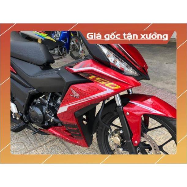 Tem rời winner lục giác dán xe đỏ 3 lớp ko bay màu