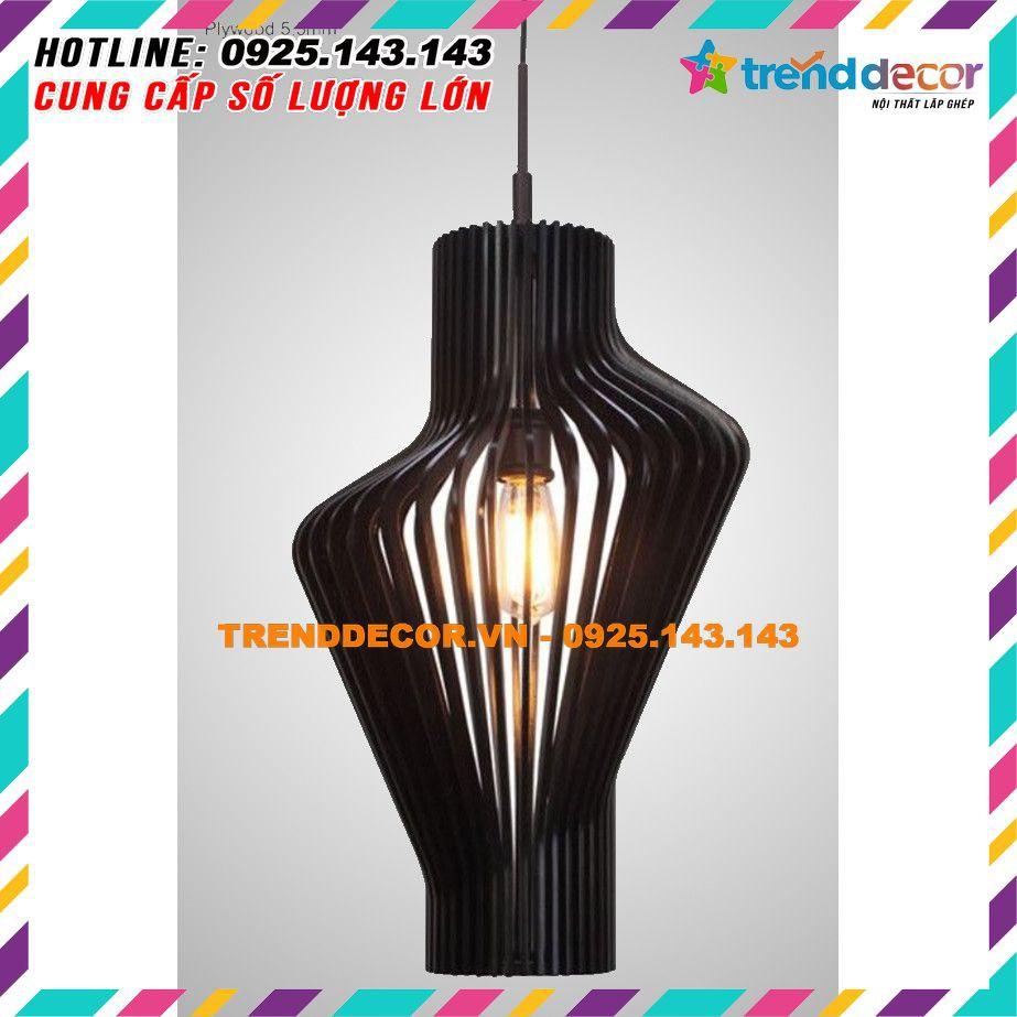 20 mẫu Đèn gỗ thả trần gia công trang trí nhà và decor quán cafe bền đẹp, độc, lạ hiện đại