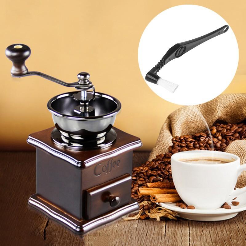 Bàn chải vệ sinh máy Espresso sợi nylon, cọ vệ sinh