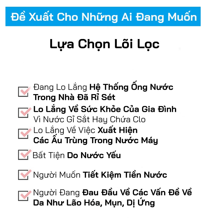 Combo 4 Thanh lọc nước (ở đầu vòi sen) SF-300C 