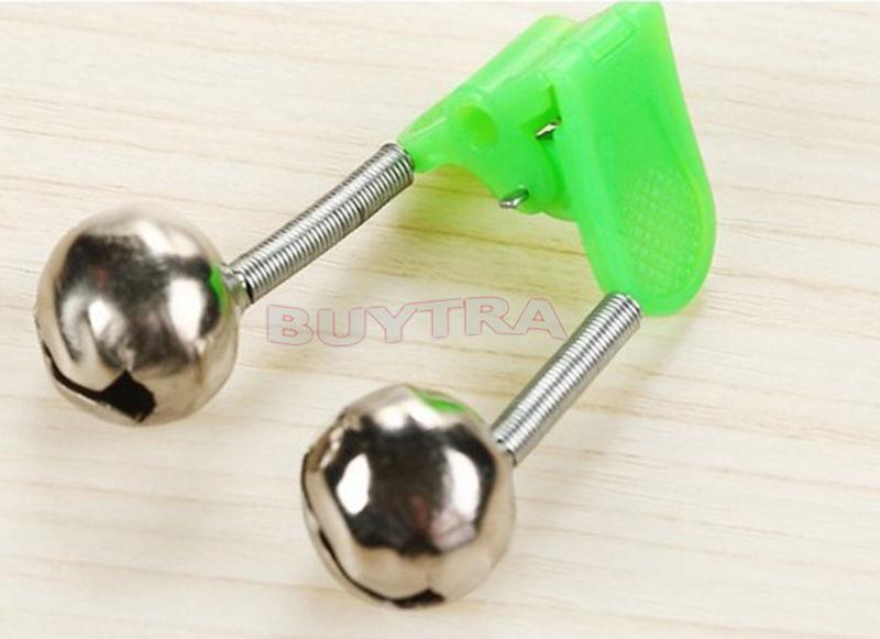 10Pcs Rod Clamp Fishing Tip Bite Lure Alarm Twin Ring