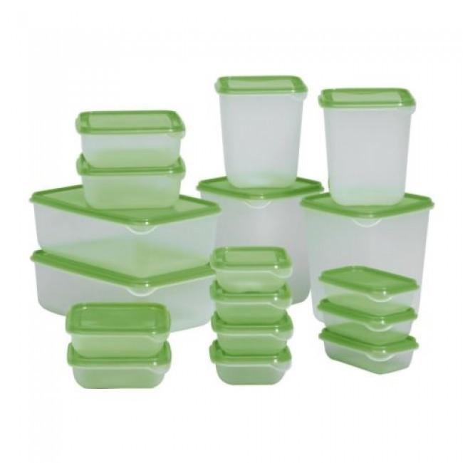 Bộ hộp nhựa 17 món