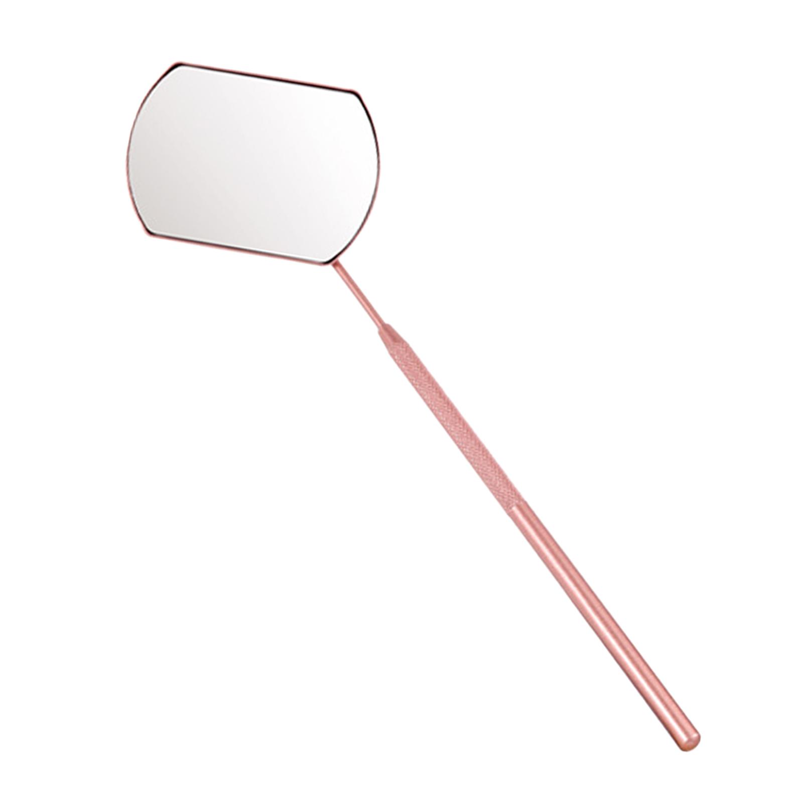 Eyelash Tools, Stainless Steel Mirror for Checking Eyelash Extension Applying Eyelash Tools Salon Home Use