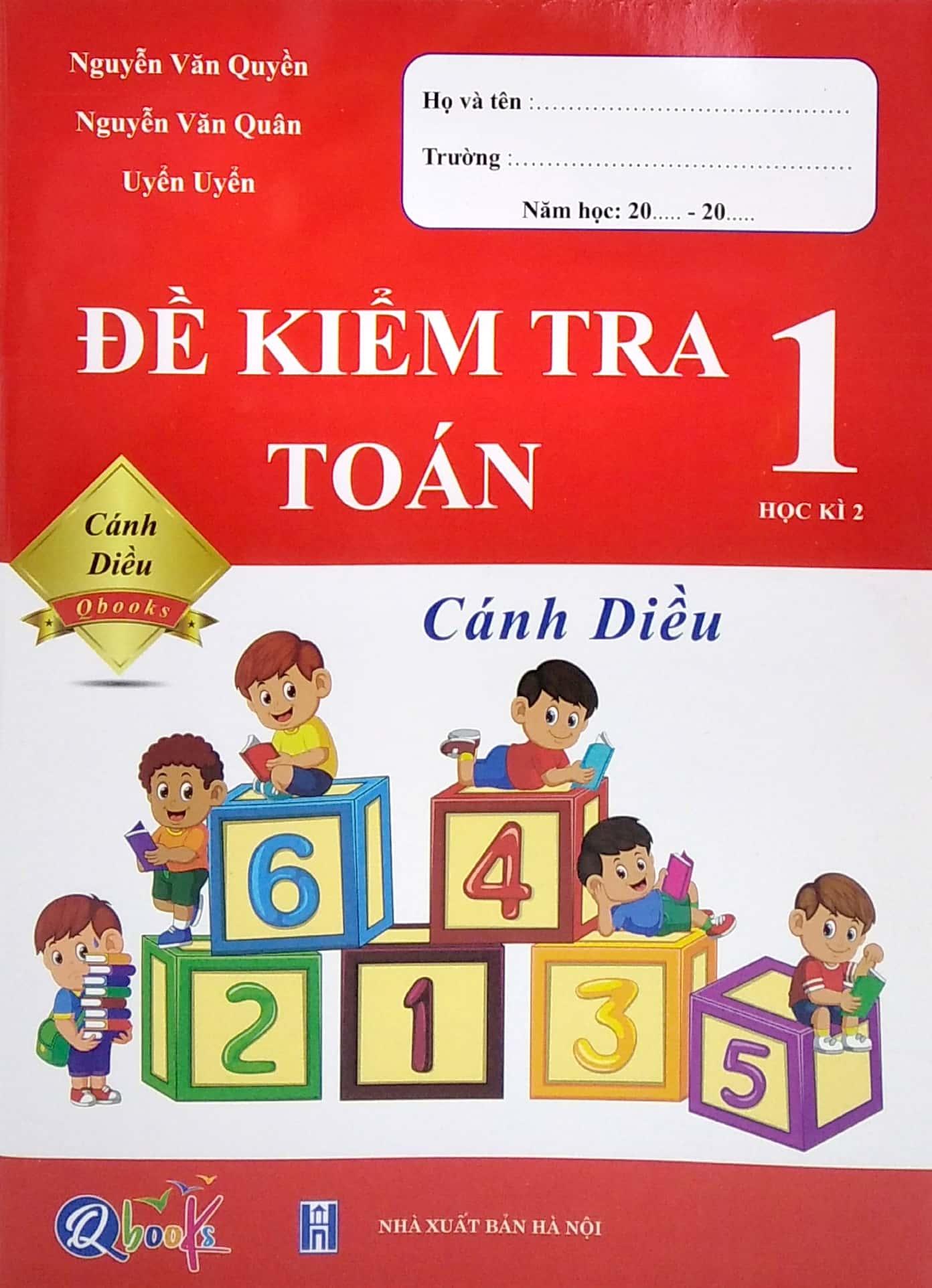 Đề Kiểm Tra Toán Lớp 1 - Học Kì 2