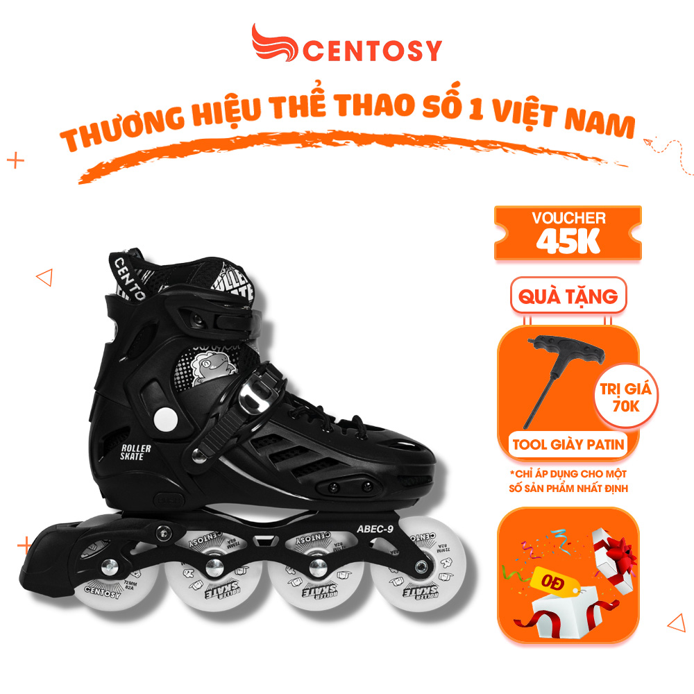 Giày Trượt Patin Trẻ Em Cao Cấp Centosy T-rex - Có Form Giầy Chắc Chắn, Phanh An Toàn