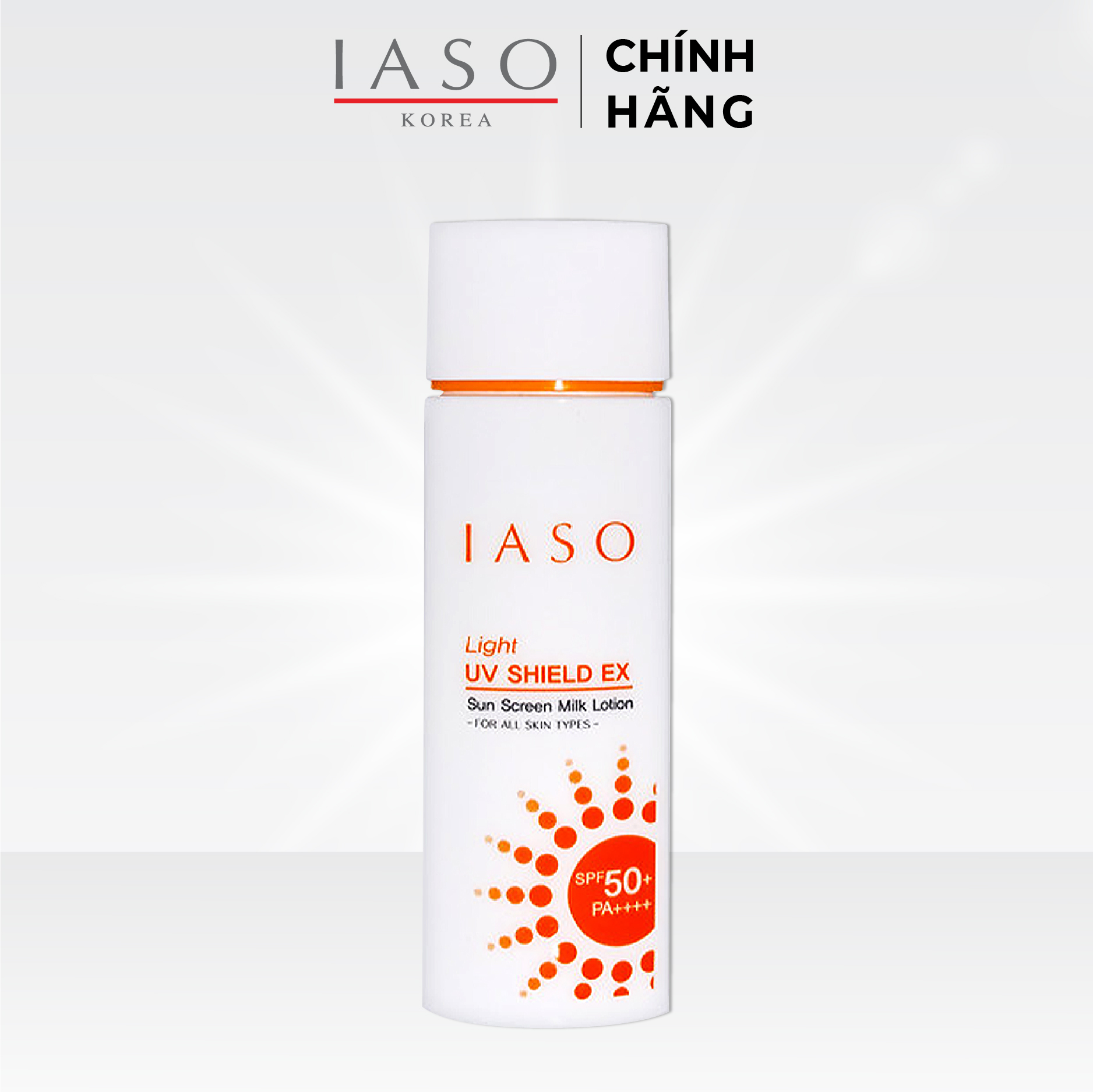 I71 Sữa chống nắng IASO Uv Shield Ex Spf50+/Pa++++ 70ml