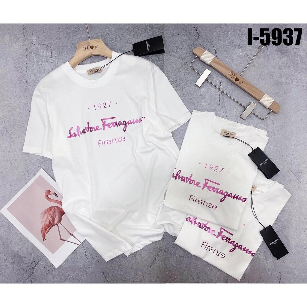 Áo thun unisex rộng in chữ CỰC HOT