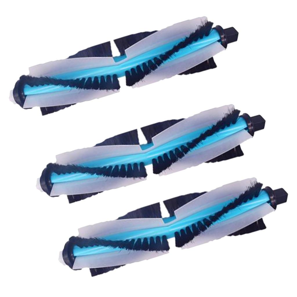 3pcs Main Brush Replacement For Conga 1290 1390 Vacuum Cleaner Accessories