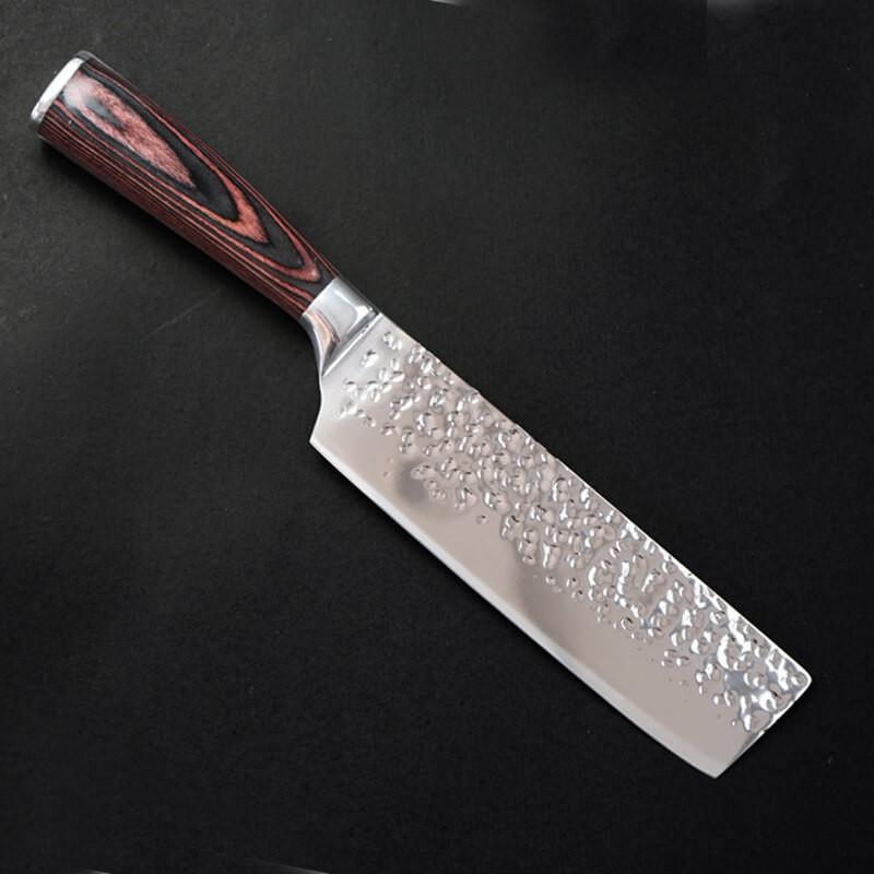 DAO - DAO BẾP NHẬT BẢN USUBA THÉP DAMASCUS MÃ IDT122 nt topcomshop vn