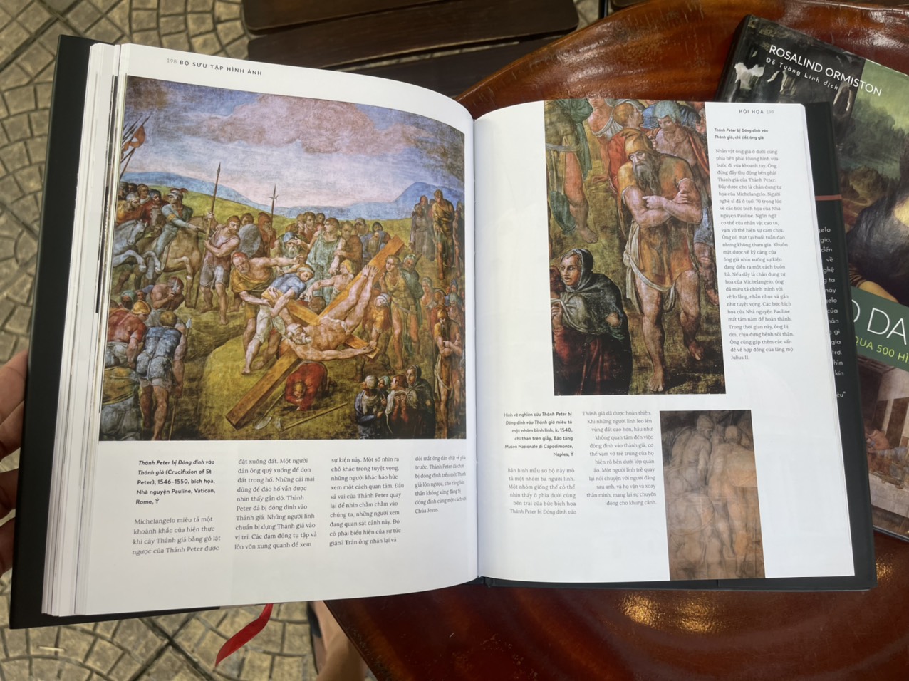 MICHELANGELO – LEONARDO DA VINCI - Cuộc đời và tác phẩm qua 500 hình ảnh – Rosalind Ormiston – Đỗ Tường Linh, Trần Đan Vy dịch - Omega Plus