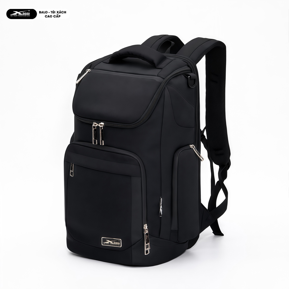 Balo Doanh Nhân Cao Cấp Chống Nước Nhiều Ngăn Xbags Prime X XB2009 Màu Đen Sang Trọng Đẳng Cấp, Đựng Được Laptop 15.6 Inch!
