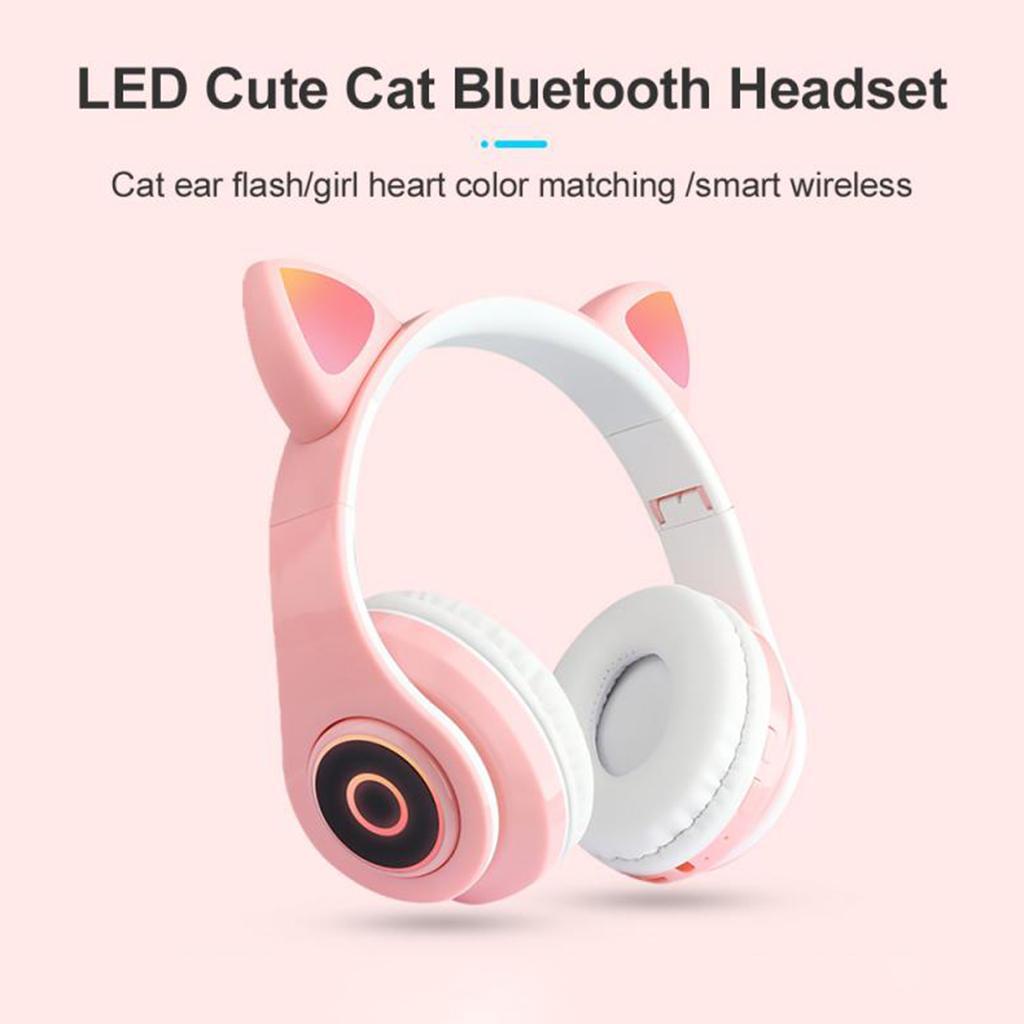 Gaming Headset with Bluetooth 5.0 Luminous Comfortable for Computer