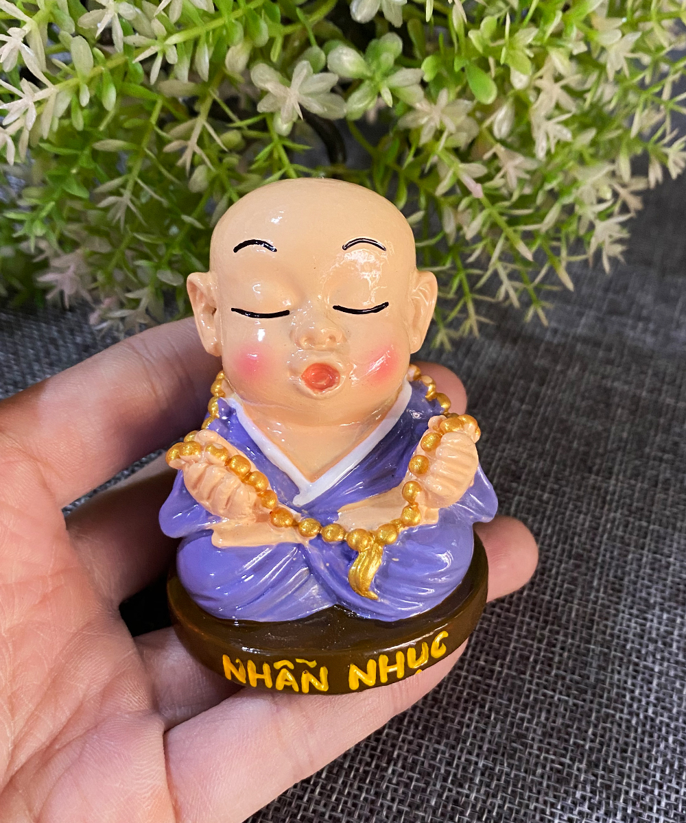 Bộ 06 tượng Lục Độ kèm chân đế ngang 06 ô